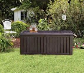 Hnedý záhradný box Rockwood 570 L