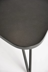 Konferenčný stolík Adesso 68 cm z masívu čierny