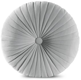 DEKORAČNÝ VANKÚŠ VELVET68 (FI) 40 CM STRIEBORNÁ