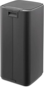 Tmavosivý pedálový oceľový odpadkový kôš 30 l Bo – Brabantia