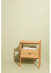Nočný stolík v dekore duba v prírodnej farbe Appeal – Hübsch