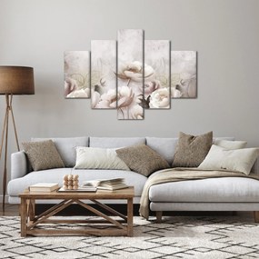Obraz - Ružové kríky (150x105 cm)