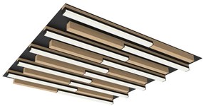 Wofi 9031-1006 - LED Stmievateľné stropné svietidlo PALERMO LED/40W/230V drevo