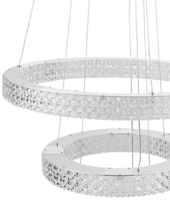Toolight Toolight, LED stropné svietidlo 60cm, 64W, 4000K, 5000lm, MS007-CP, chrómová, OSW-09617