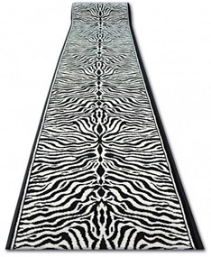 Behúň PP Zebra čiernokrémový 100cm