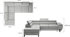 Sedacia súprava TALVERA L