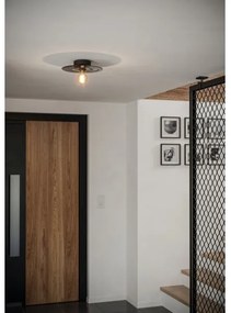 Eglo 44028 - Stropné svietidlo LINTMILL 1xE27/40W/230V šedá