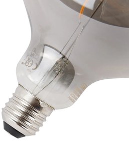 Sada 5 stmievateľných LED žiaroviek E27 dymová G125 4W 130 lm 1900K