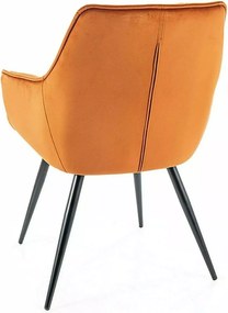 SI Lilia Velvet stolička škorica