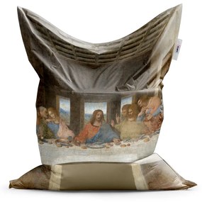 Sablio Sedací vak Posledná večera - Leonardo da Vinci - 200x140 cm