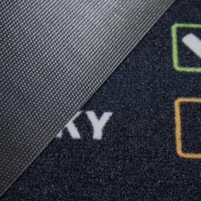 Mercury Flooring, Rohožka Checklist 40x60 cm - na von aj na doma, 40x60, čierna