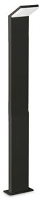 Ideal lux 322216 OUTDOOR STYLE vonkajšie stojanové svietidlo/stĺpik LED V1000mm 9W 1100/830lm 4000K IP54 čierna