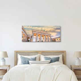 Obraz - Brandenburská brána, Berlín, Nemecko (120x50 cm)