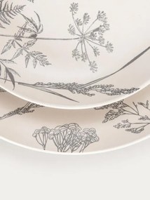 Sada tanierov BARI biela / sivá 752452