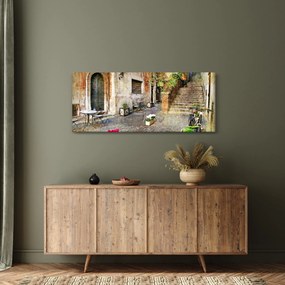 Obraz - Staré ulice Ríma (120x50 cm)