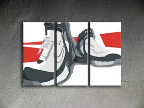 Ručne maľovaný POP Art obraz Boots