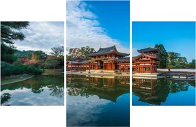Obraz - Chrám Byodo-in, Japonsko (90x60 cm)