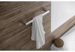 Gedy - Nástenný vešiak na uteráky PIRENEI 6,6x35 cm lesklý chróm