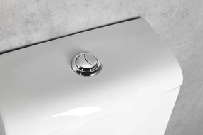 Sapho Sapho, HUBERT WC kombi, spodný/zadný odpad, biela, PB304