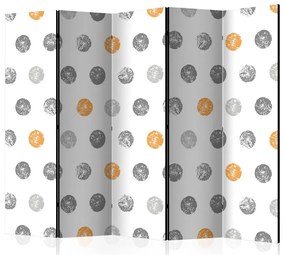 Artgeist Paraván - Round Stamps [Room Dividers]