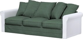 Poťah 3-miestnej sekcie Grönlid, nerozkladá farba produktu zelená látka zapletaná