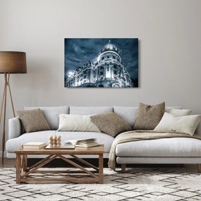 Obraz architektúry v tme (90x60 cm)