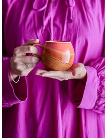 Oranžový keramický hrnček 280 ml Paula – Bloomingville