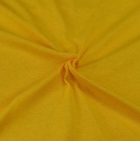 Jersey prestieradlo Sýto Žlté 200x220 cm