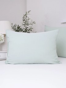 Mušelínová obliečka na vankúš 50 × 70 cm – Alexia mätový