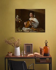 Obraz na plátne Michelangelo Caravaggio - Lutnista | rôzne rozmery