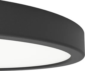 Eglo 901299-LED Stropné svietidlo FUEVA LED/14,2W/230V 2700/4000/6500K pr.27,8cm čierne