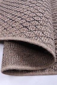 Koberec Indiana 08625A JUTE / BLACK