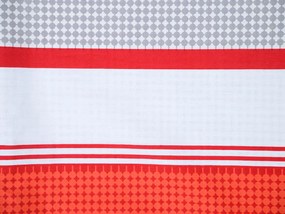 Obliečky z Renforcé bavlny TABITA červené Rozmer obliečky: 2 ks 80 x 80 cm | 200 x 200 cm