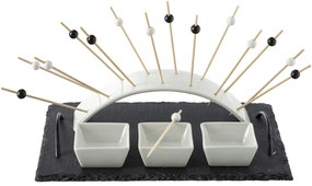 Servírovacia súprava na podávanie občerstvenia Aperitive