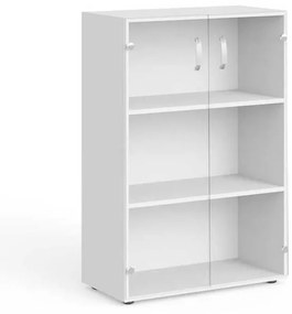 Stredná skriňa Manager 79,9 x 42,2 x 119,5 cm, biela