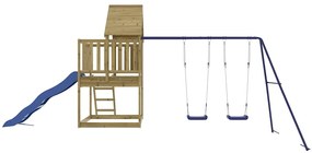 Vonkajšia súprava na hranie impregnovaná borovica