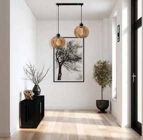 LED stropná závesná lampa s nastaviteľnou atmosférou 2xE27 do kuchyne a obývačky