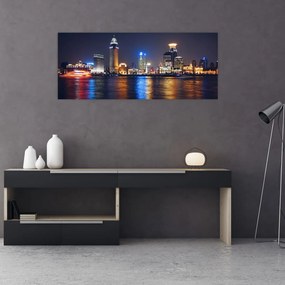 Obraz - Reflekce noci (120x50 cm)