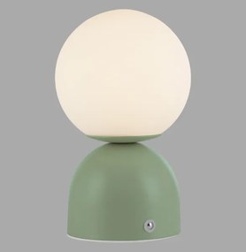 Schöner Wohnen 19218-43 - LED stmievateľná stolná lampa RUDI LED/1,2W/5V zelená