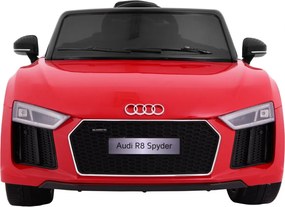 Ramiz Audi R8 Spyder na batérie Lakovo červená + diaľkové ovládanie