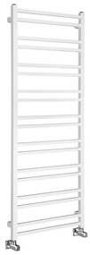 Sapho - Kúpeľňový radiátor METRO DOS 476W/230V 55x143 cm matná biela