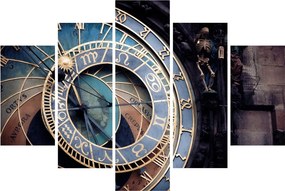 Obraz - Orloj, Praha (150x105 cm)
