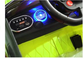 LEAN CARS Autobatéria HL1638 zelená