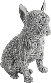 DEKORAČNÁ SOŠKA ELDO 13X9X17 CM STRIEBORNÁ