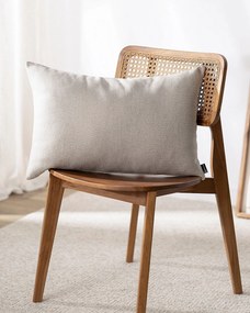 Karin - jednoduchá obliečka, 60x40cm farba produktu béžová látka zapletaná