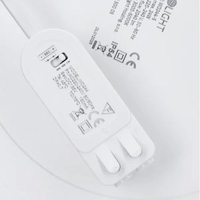 Solight WD244-W - LED panel 2v1 24W/230V 3000/4000/6000K pr. 30 cm IP54 biela