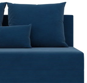 Rohová rozkladacia sedačka FERMO Poso granátová