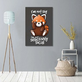Gario Obraz na plátne Červená panda - Noemi Fadda Rozmery: 40 x 60 cm