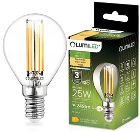 Žiarovka LED FIL 2W E14 249LM CB