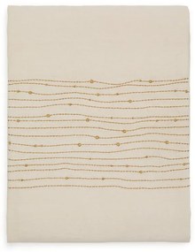 Obrus s prímesou ľanu 150x250 cm Flia – Kave Home